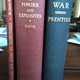 The books the author’s father used.